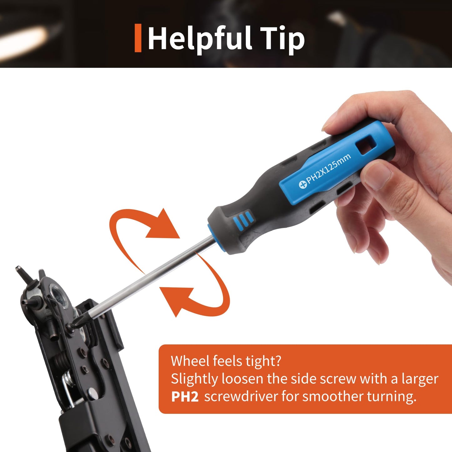 XOOL Revolving Punch Plier Kit, Leather Hole Punch Set for Belts, Watch Bands, Straps, Dog Collars, Saddles, Shoes, Fabric, DIY Home or Craft Projects, Heavy Duty Rotary Puncher, Multi Hole Sizes Make