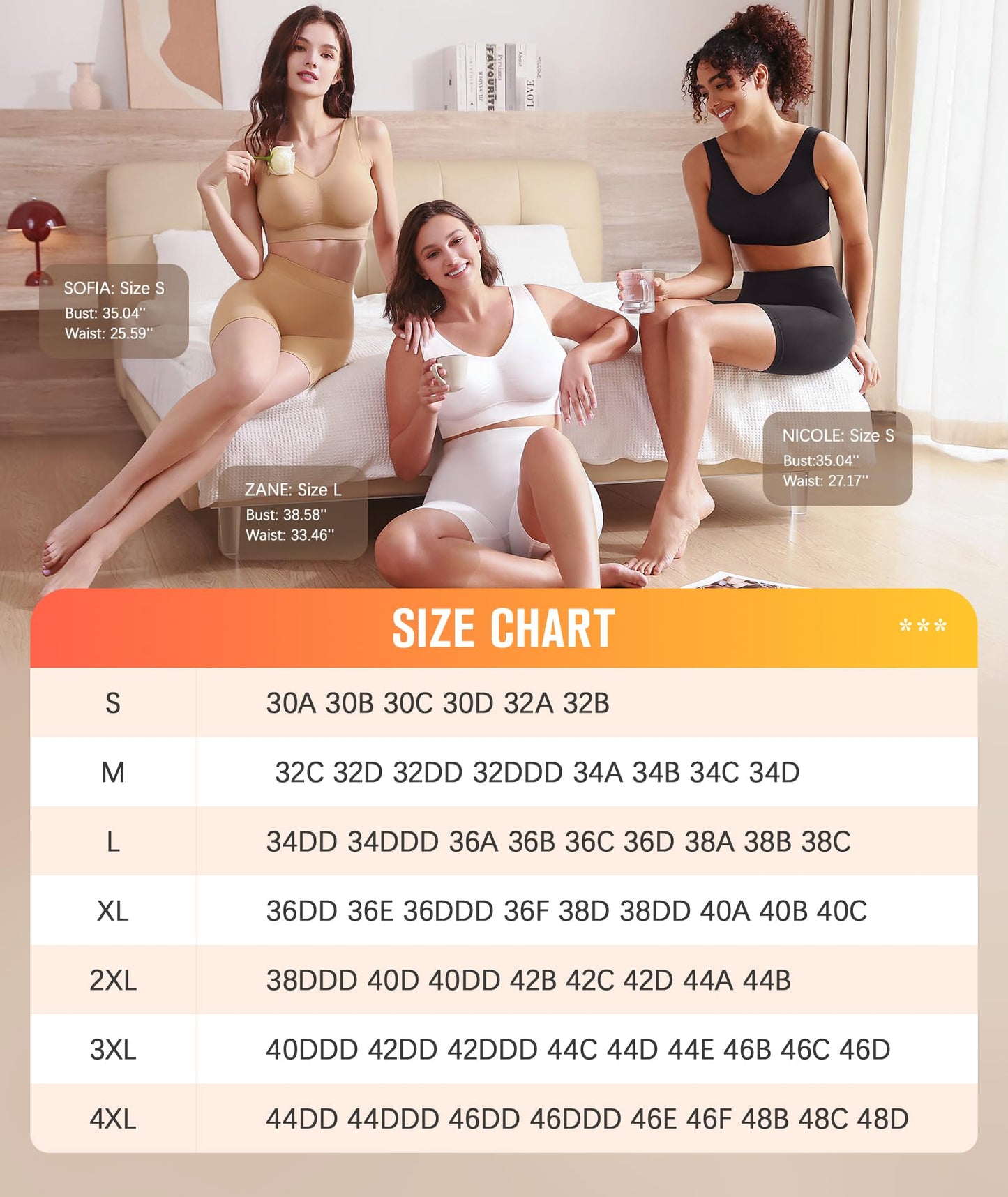 BESTENA Sports Bras for Women, 3 Pack Seamless Comfortable Yoga Bra with Removable Pads