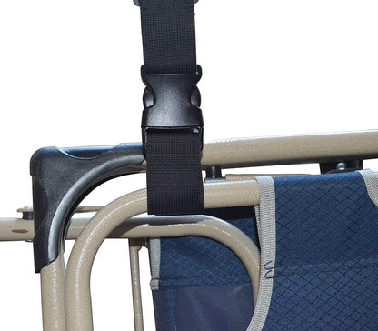 WINGKIND (2 Pack) Adjustable Beach Chair Carry Strap, Folding Chair Shoulder Strap for Beaches, Camping, Backpacking, Picnics and Other Items