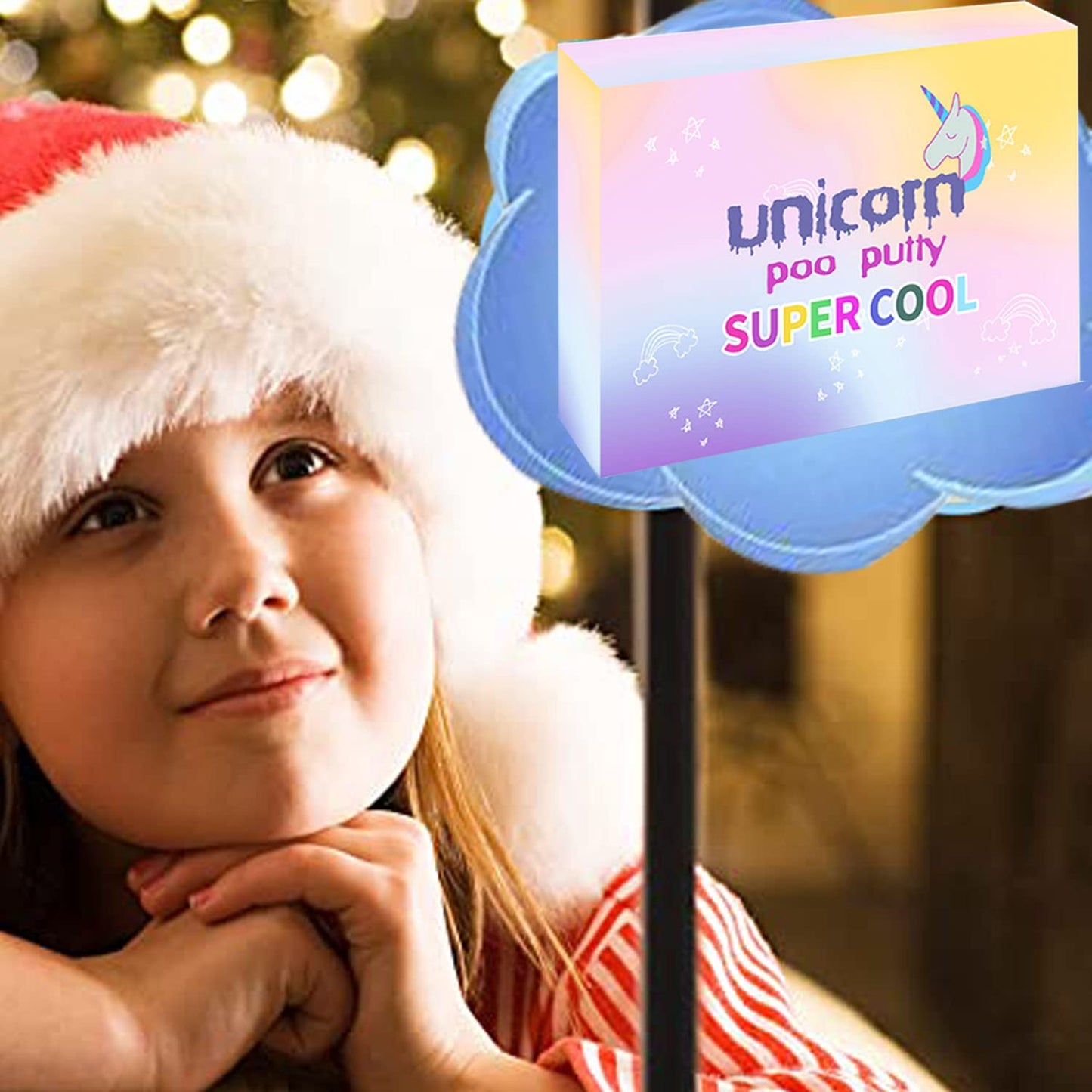 24 Pack Unicorn Galaxy Slime, Party Favor for Kids Girls & Boys, Adults, Non Sticky, Stress & Anxiety Relief, Wet, Super Soft Sludge Toy Easter Basket Filler