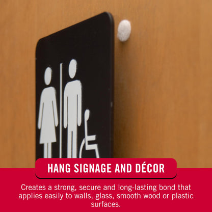 VELCRO Brand Dots with Adhesive Black | 200 Pk | 3/4" Circles | Sticky Back Round Hook and Loop Closures for Organizing, Arts and Crafts, School Projects