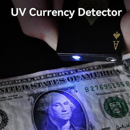 Zoocura 2 Pack Jet Torch Lighter Ace Card Lighter Green Flame Refillable Butane Lighter Ace of Spades Cool Lighter Adjustable Windproof Poker Lighter Playing Cards Pocket Lighter (Without Gas)