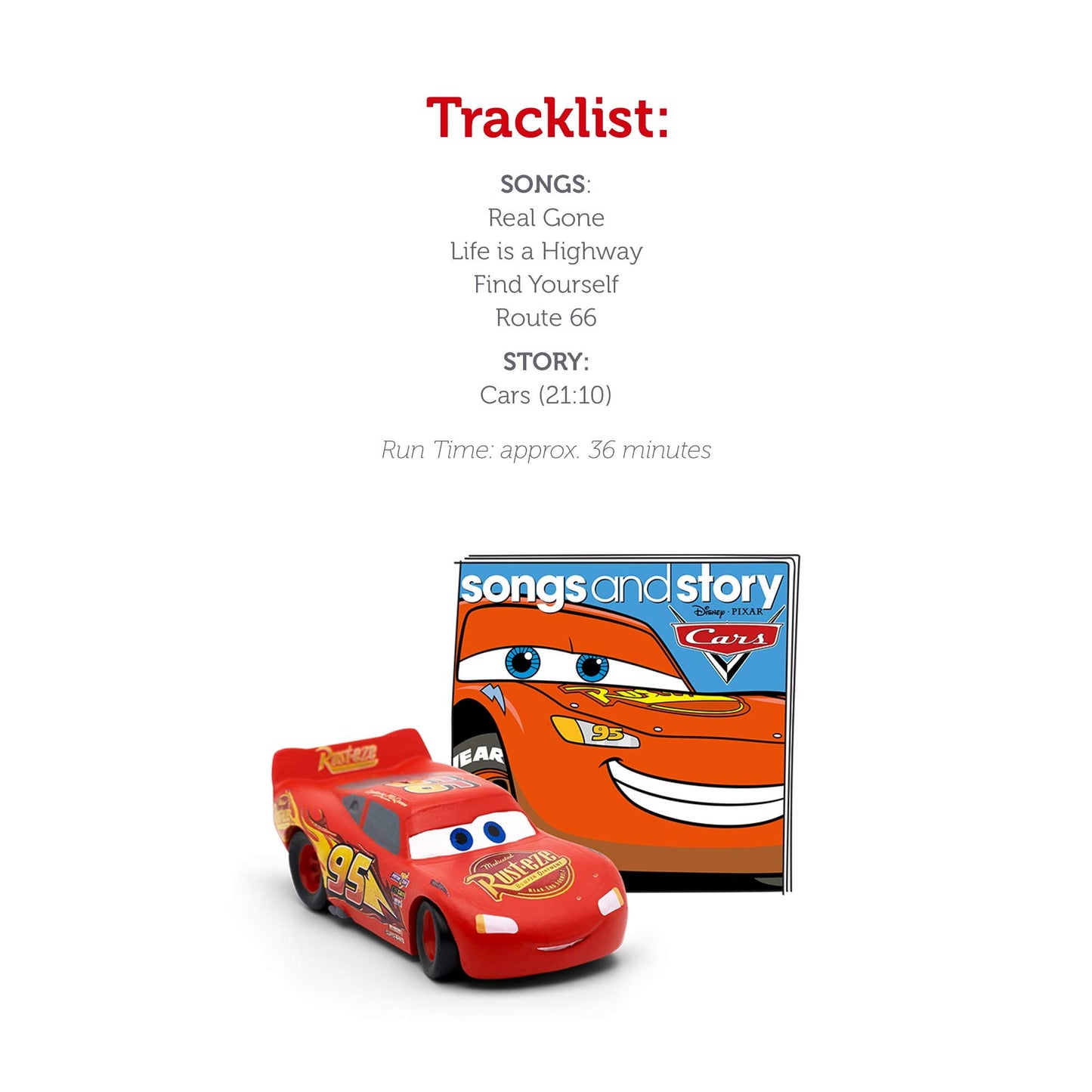 Tonies Lightning McQueen Audio Toy Figurine from Disney and Pixar's Cars