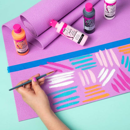 Tulip 21731 Fabric Paint, Matte Turquoise 4 Fl Oz