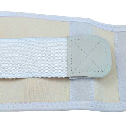 Thoracic Back Brace Posture Corrector- Magnetic Lumbar Back Support Belt-Back Pain Relief, Improve Thoracic Kyphosis, for Lower and Upper Back Pain Men & Women (White, Large)