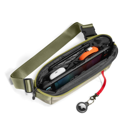 tomtoc 3L Compact EDC Sling Bag, Chest Shoulder Crossbody Sling Daypack for Men Women, Water-resistant Lightweight Everyday Carry Casual Pack for Nintendo Switch 2, Tactical, Travel, Work, Gym, Sport