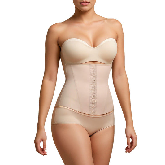Squeem Perfectly Curvy Waist Cincher - Firming Shapewear for Women - Tummy Control Waist Trainer & Shaper - Beige/Size: Small