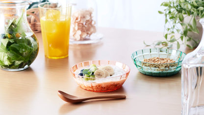 SCANDINOVIA - 13oz Unbreakable Premium Bowls Set Of 6 - Made in Japan - Super Grade Acrylic Plastic - Perfect for Gifts - Dishwasher Safe - Serving Ice Cream Candy Cereal Cereal Popcorn Salad Reusable