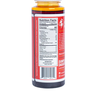 Dumpling Daughter - Spicy Sweet Soy Sauce (8 oz) - The Best Dumpling Sauce