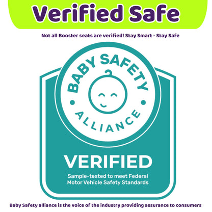 BubbleBum Inflatable Booster Car Seat – Foldable, Lightweight, Backless Travel Booster Seat for Kids, Portable Carseat for Toddler, Fits 3 Across, Compact for Uber - Ages 4-11 Year Old, - Black