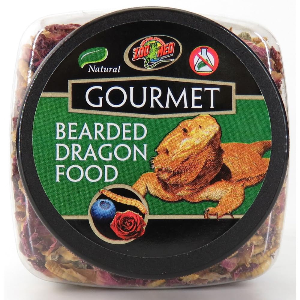 Zoo Med 5118 Gourmet Bearded Dragon Food, 15 oz