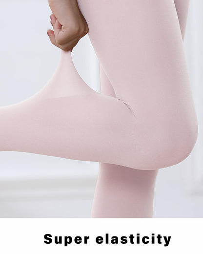 Stelle Girls' Ultra Soft Pro Dance Tight/Ballet Footed Tight(Toddler/Little Kid/Big Kid),BP,XXS