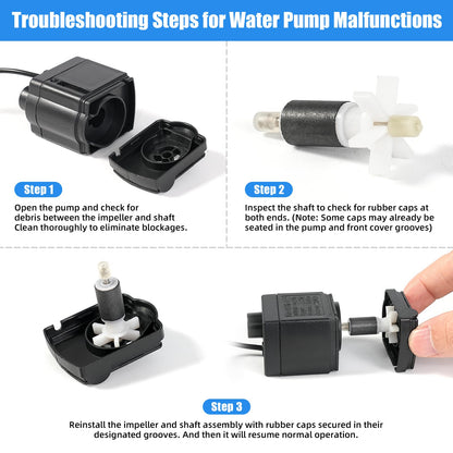 AQUANEAT Fish Tank, 1.2 Gallon Aquarium, Small Betta Fish Tank Starter Kit with LED Light and Water Filter Pump, Rectangular