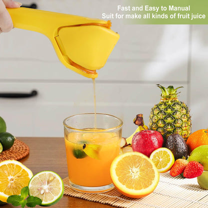 ToGeeKa Lemon Squeezer, Effortless Manual Flat Lime Juicer Squeezer, Hand Citrus Press, Folds Design For Saving Space Storage, Easy to Make Juice From Lemon, Lime, Cirtus, Orange, Fruits