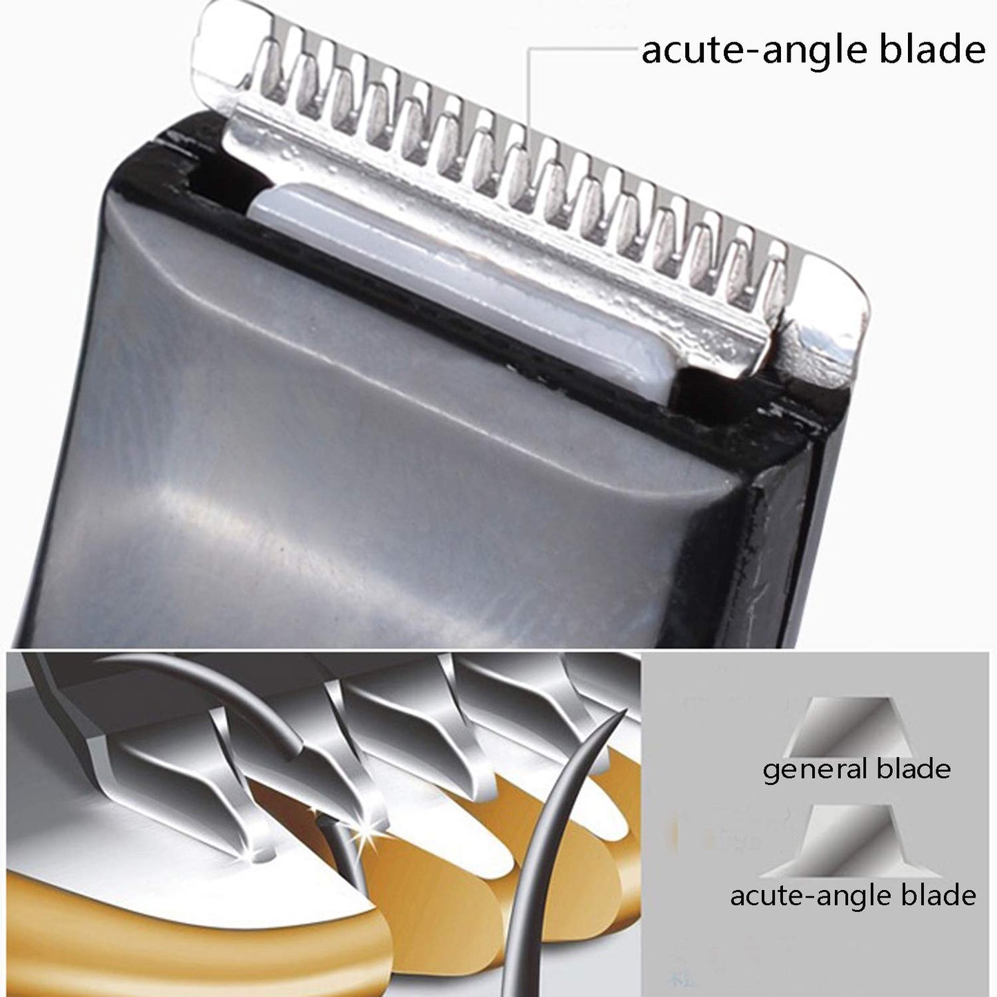 Dog Clippers, Cordless Cat and Small Dogs Clipper, Low Noise Electric Pet Trimmer, Dog Grooming Clippers for Trimming The Hair Around Paws, Eyes, Ears, Face, Rump …