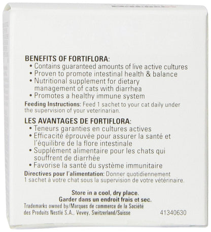 Purina 3-Pack Fortiflora Feline Nutritional Supplement for Pets