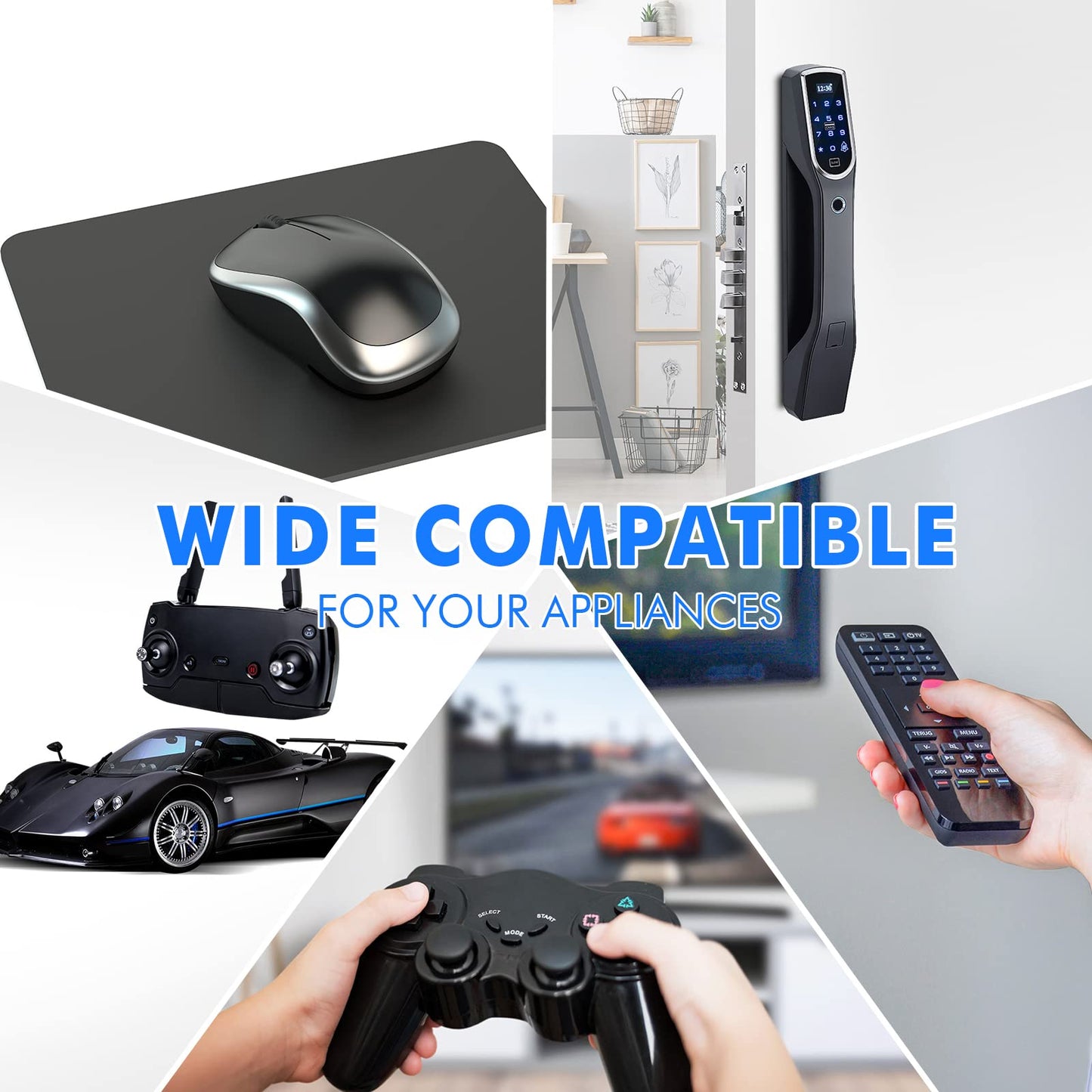 Voniko - Premium Grade AA Batteries - (100 Pack) - Alkaline Double A Battery - Ultra Long-Lasting, Leakproof 1.5v Batteries - 10-Year Shelf Life