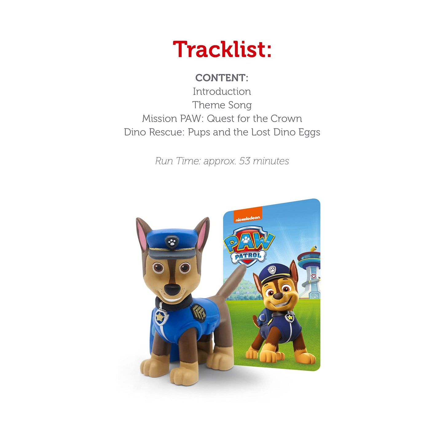 Tonies Chase Audio Toy Figurine from PAW Patrol