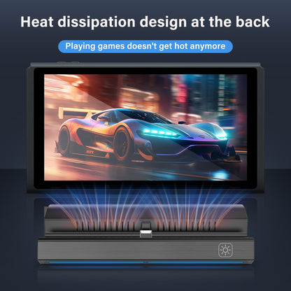 Switch Dock for Nintendo Switch/Switch OLED, Portable Switch Docking Station with 4K HDMI Output/USB3.0 Port, Replacement for Official Switch Dock(Incompatible with Nintendo Switch2)