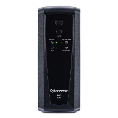 CyberPower CP900AVR AVR UPS Battery Backup and Surge Protector, 900VA/560W, 10 Outlets, Mini-Tower, UL Certified