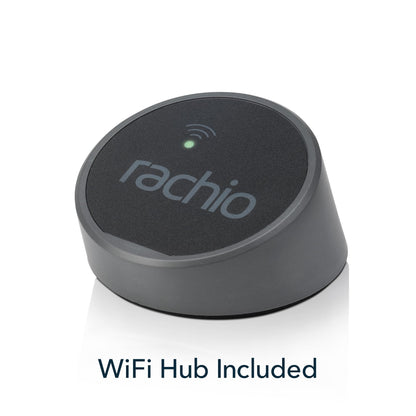 Rachio Smart Hose Timer (1 Valve + 1 WiFi Hub) – App-Controlled Outdoor Faucet Timer, Quick Install & Scheduling, Expandable System