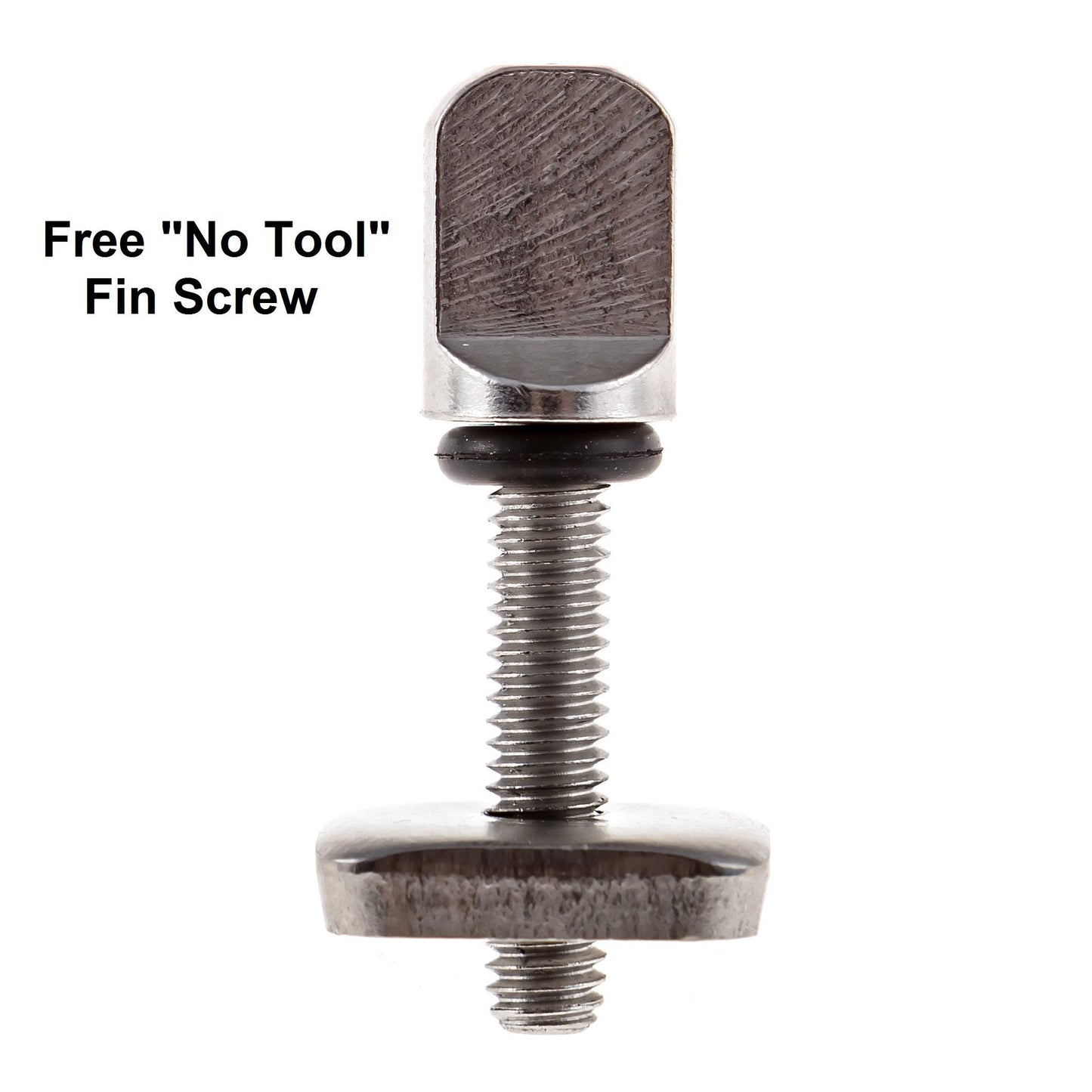 SBS 10" Surf & SUP Fin - Free No Tool Fin Screw - 10 inch Center Fin for Longboard, Surfboard & Paddleboard