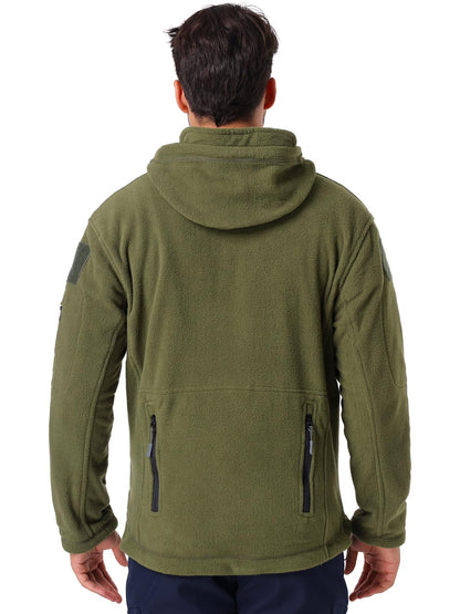 ReFire Gear Men's Warm Military Tactical Sport Fleece Hoodie Jacket
