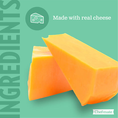 Chef-mate Basic Cheddar Cheese Sauce, Canned Food for Mac and Cheese, 6 lb 10 oz (#10 Can Bulk)