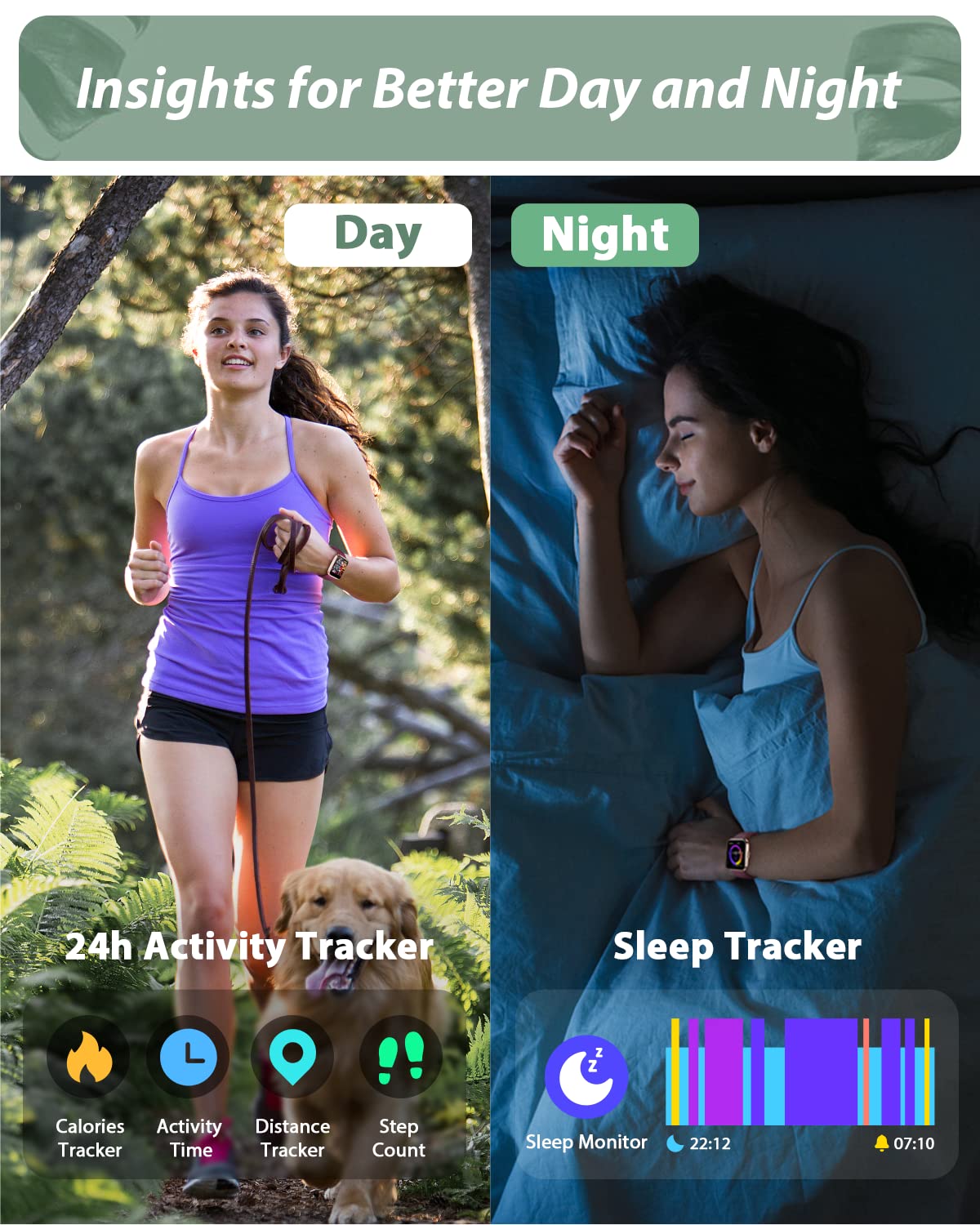 Smart Watch for Men Women(Call Receive/Dial), Alexa Built-in, 1.7" Touch Screen Fitness Tracker with Heart Rate Sleep Tracking, 60 Sports Modes, 5ATM Waterproof Smartwatch for Android iPhone