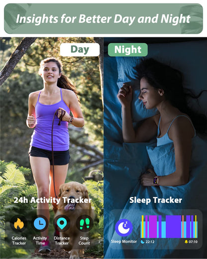 Smart Watch for Men Women(Call Receive/Dial), Alexa Built-in, 1.7" Touch Screen Fitness Tracker with Heart Rate Sleep Tracking, 60 Sports Modes, 5ATM Waterproof Smartwatch for Android iPhone