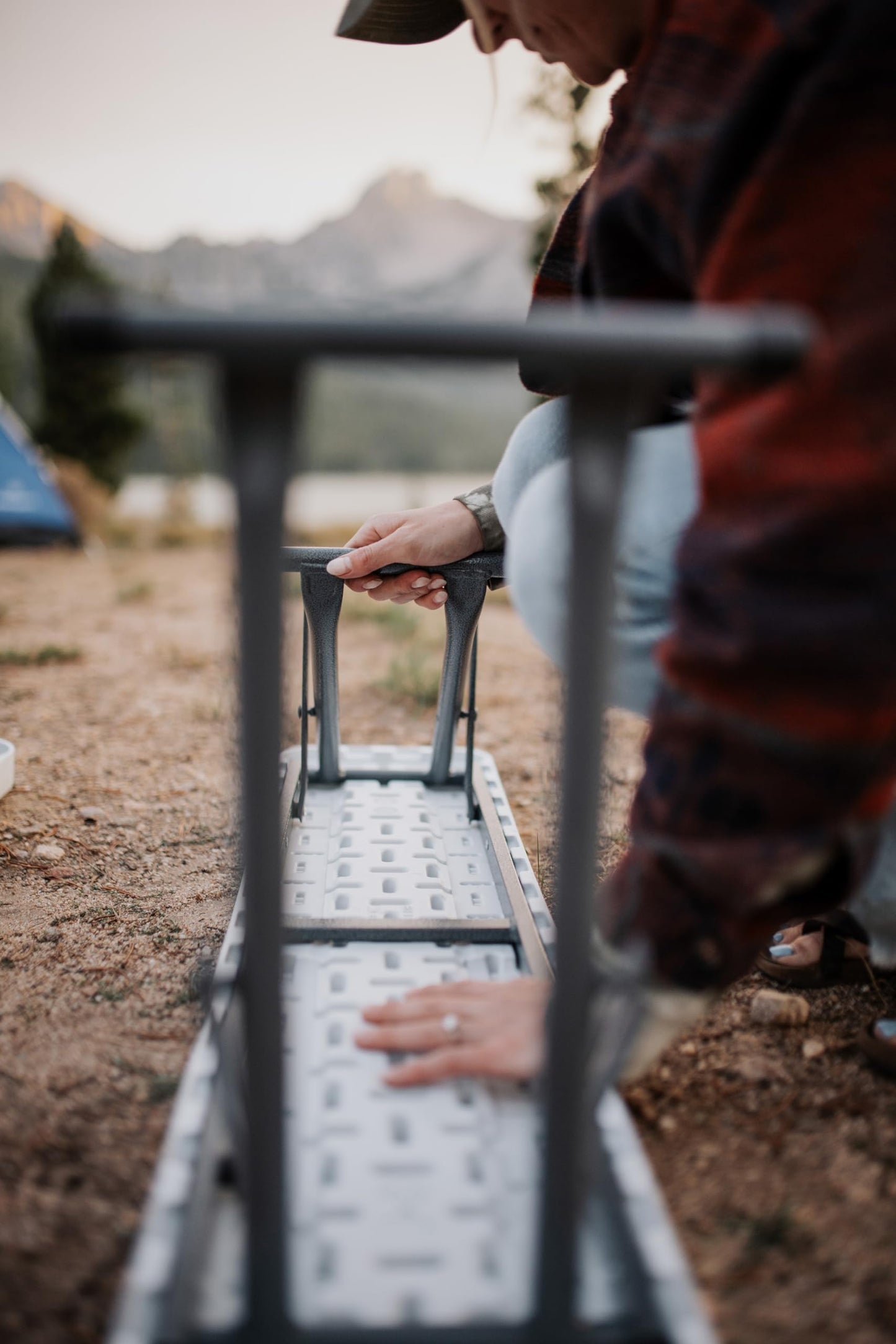 Stansport 616-100 Heavy-Duty Camp Table with Benches