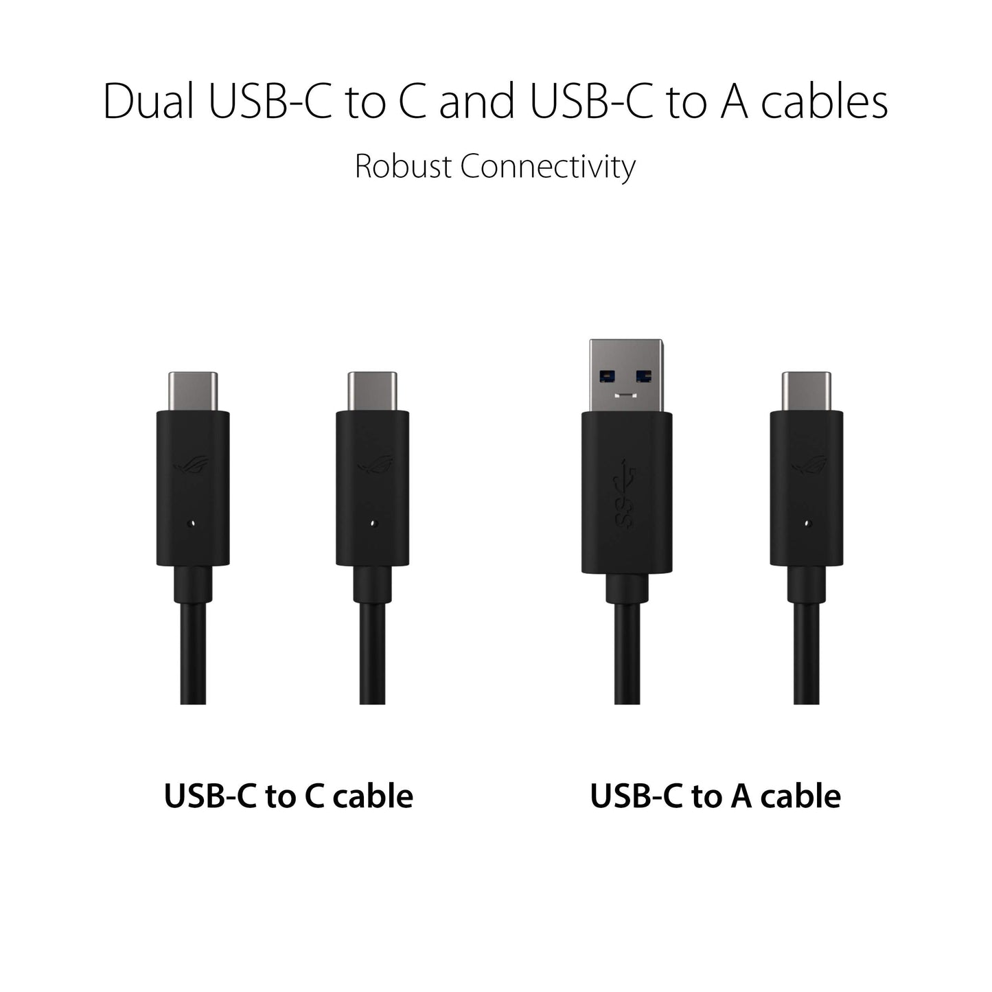 ASUS ROG STRIX Arion Aluminum Alloy M.2 NVMe SSD External Portable Enclosure Case Adapter, USB 3.2 Gen 2 Type-C (10 Gbps), USB-C to C and USB-C to A Cables, Fits PCIe 2280/2260/2242/2230 M Key/B+M Key