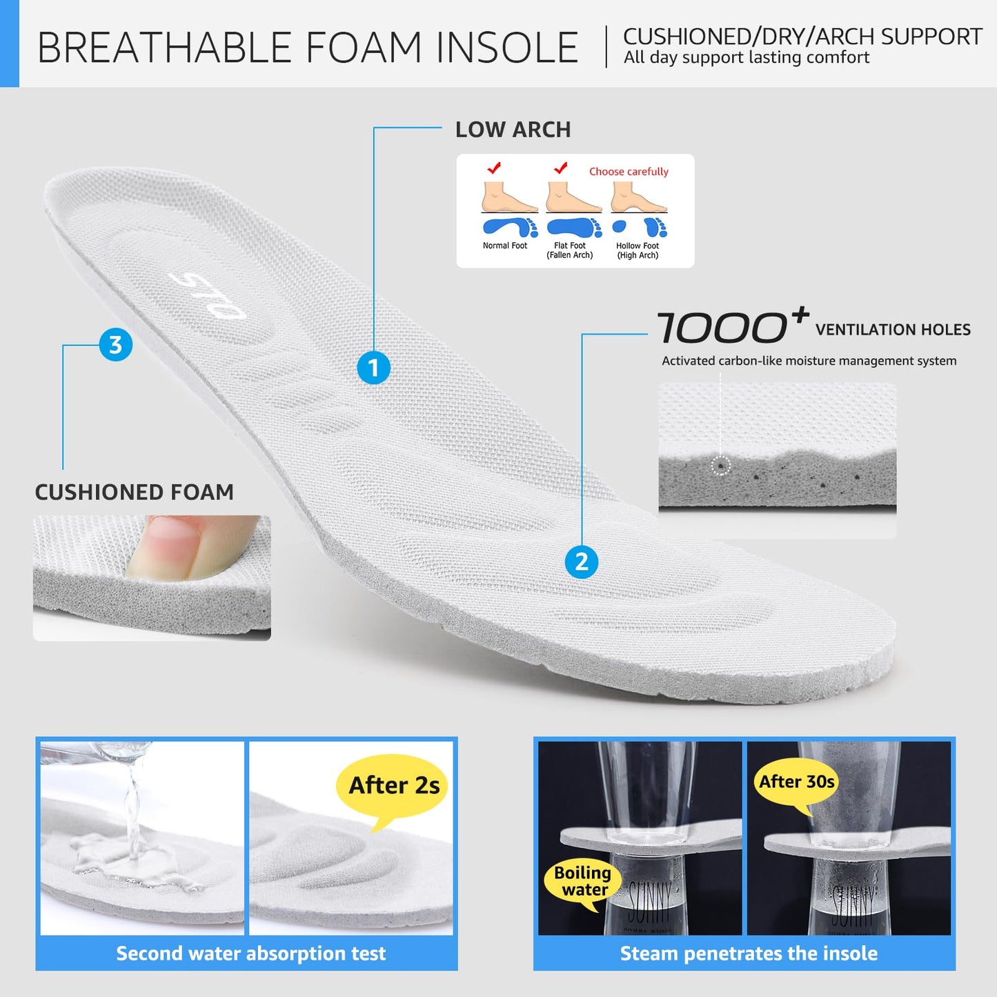 STQ Slip on Tennis Shoes Women Walking Gym Fitness Workout Shoes for Women White Purple Size 8.5