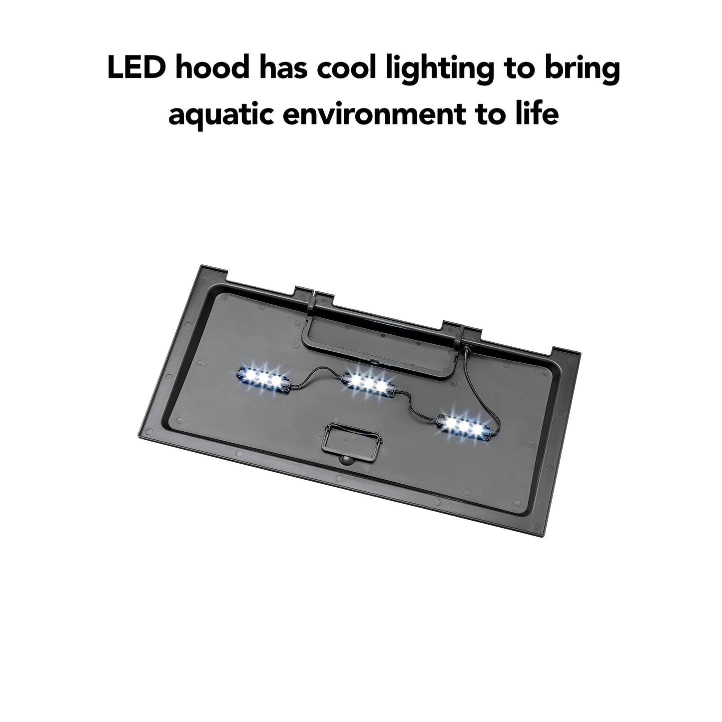 Aqueon Aquarium Fish Tank Starter Kit with LED Lighting 10 Gallon Fish Tank