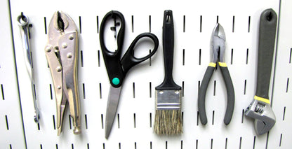 Wall Control KT-400-WRK B Slotted Tool Board Workstation Accessory Kit for Wall Control Pegboard Only, Black