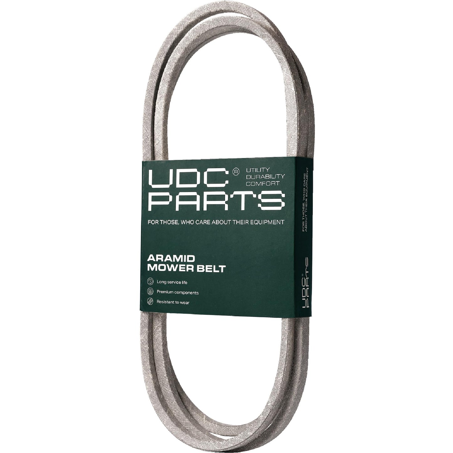 UDC Parts GX20072 Deck Belt for John Deere 42 Inch D105 E100 D110 S100 D100 D120 D125 D130 L100 L110 E110 E120 E130 LA100 LA105 LA110 LA115 LA120 LA125 LA135 S110 S120 L105 GY20570 / 103.7 inches