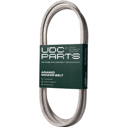 UDC Parts GX20072 Deck Belt for John Deere 42 Inch D105 E100 D110 S100 D100 D120 D125 D130 L100 L110 E110 E120 E130 LA100 LA105 LA110 LA115 LA120 LA125 LA135 S110 S120 L105 GY20570 / 103.7 inches