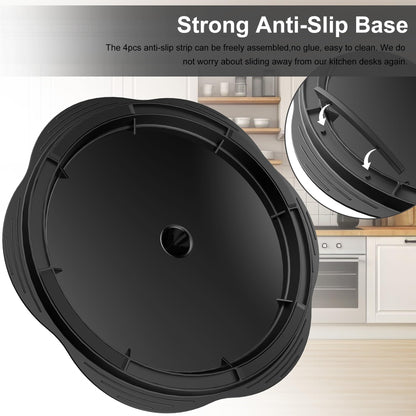 Chicken Shredder with Removable Plate - Manual Meat Shredder Tool with Transparent Lid & Cleaning Brush, Dishwasher Safe Kitchen Gadget for Shredding Chicken, Pork, Beef, Pulled Pork(Black)