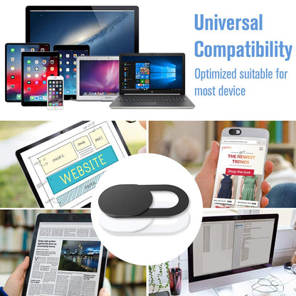 Webcam Cover Slide,[6 Pack] Ultra-Thin Laptop Web Camera Cover Compatible with MacBook,Laptop,PC,Computer,iMac,iPad, iPhone 6/7/8 Plus. 0.022in Thick Web Blocker Protect Your Privacy and Security