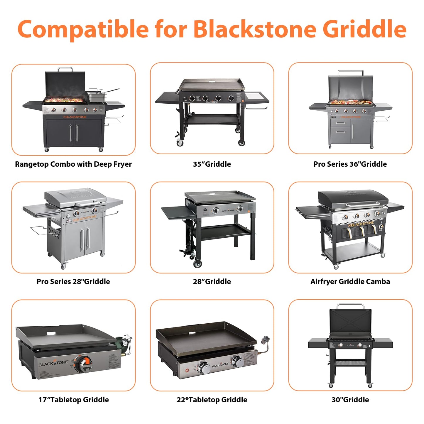 Whaleme 50-Pack Blackstone Griddle Accessories 5017 Grease Cup Liners, Aluminum Foil Drip Pan Grease Catcher Cup Liner for Blackstone 17, 22, 28, 36 Inch Griddle, Disposable Grill Grease Tray