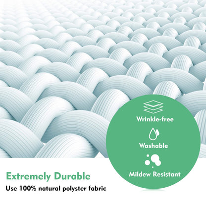 Projector Screen 100 inch, Taotique 4K Movie Projector Screen 16:9 HD Foldable and Portable Anti-Crease Indoor Outdoor Projection Double Sided Video Projector Screen for Home, Party, Office, Classroom