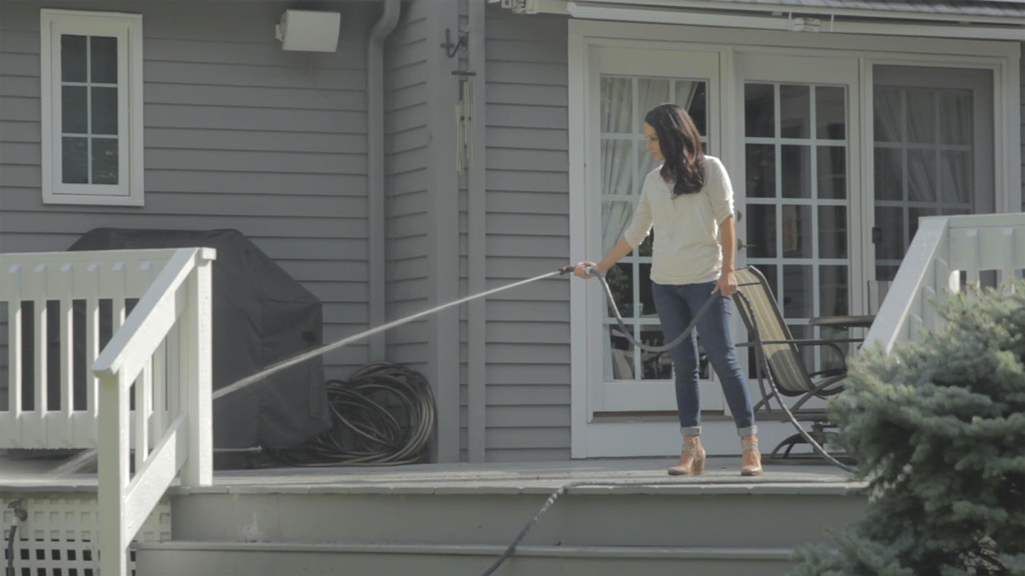 zero-G 4001-50 Lightweight, Ultra Flexible, Durable, Kink-Free Garden Hose, 5/8-Inch by 50-Feet,Black