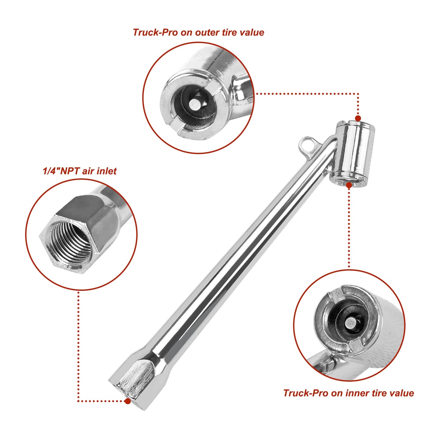 WYNNsky 17PCS Air Compressor Accessories Attachment Kit, 1/4’’ Air Hose Fittings, Blow Gun, Tire Gauge, Air Chuck