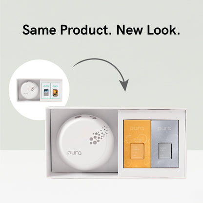Pura Smart Home Fragrance Device Starter Pack (Pacific Aqua and Yuzu Citron)