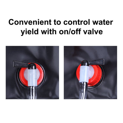 CARTMAN Portable Solar Camping Shower Bag, 5 Gallons for Outdoor Traveling Hiking Summer Shower