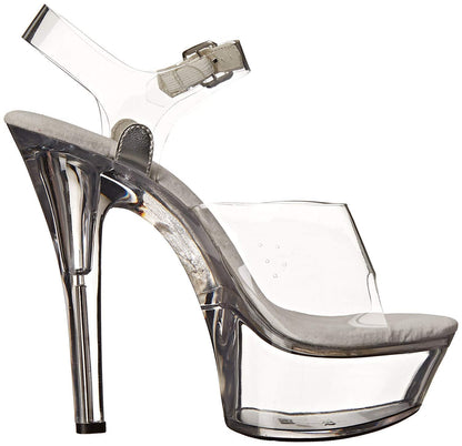 Ellie Women's 601-brook, Clear, 8 M US