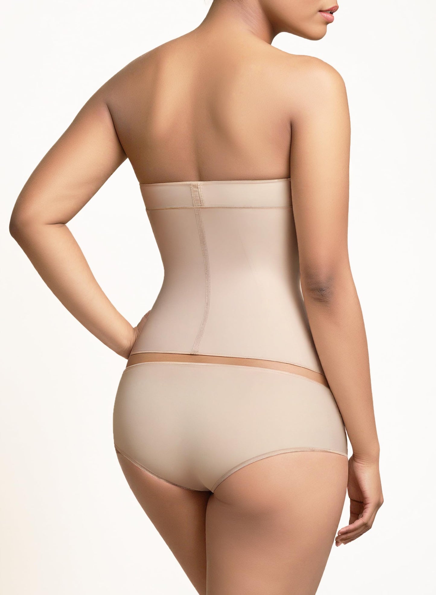 Squeem Perfectly Curvy Waist Cincher - Firming Shapewear for Women - Tummy Control Waist Trainer & Shaper - Beige/Size: Small