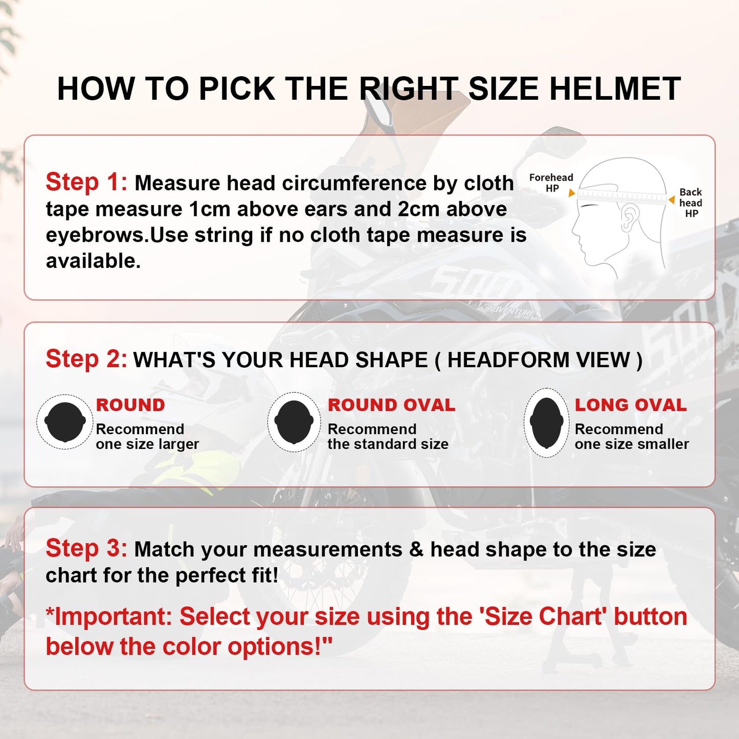 TRIANGLE Motorcycle Helmets Full Face Motorcycle Helmet for Men & Women with Tinted and Clear Visor Meet Dot Approved