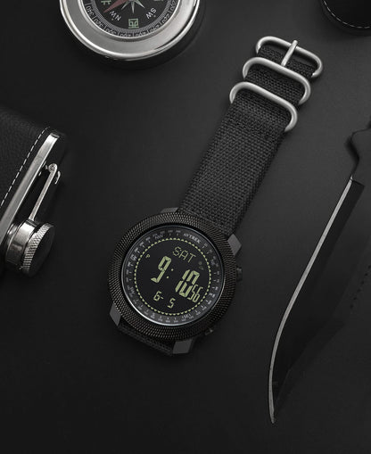 AVTREK Mens Outdoor Sport Tactical Survival Watches Hiking Digital Wrist Watch Swimming Military Army Altimeter Barometer Compass Watches