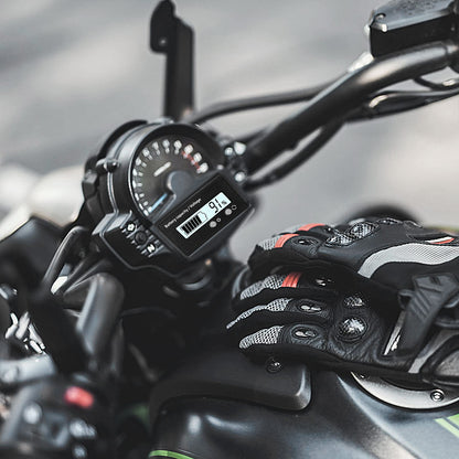 DC 12V 24V 36V 48V 60V 72V 84V Golf Cart Battery Meter with Alarm, Front Setting and Switch Key Battery Capacity Voltage Indicator Gauge Acid and Lithium ion Indicator(White)